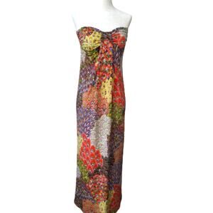 Debbie M Strapless Maxi Dress Sz S Bandeau